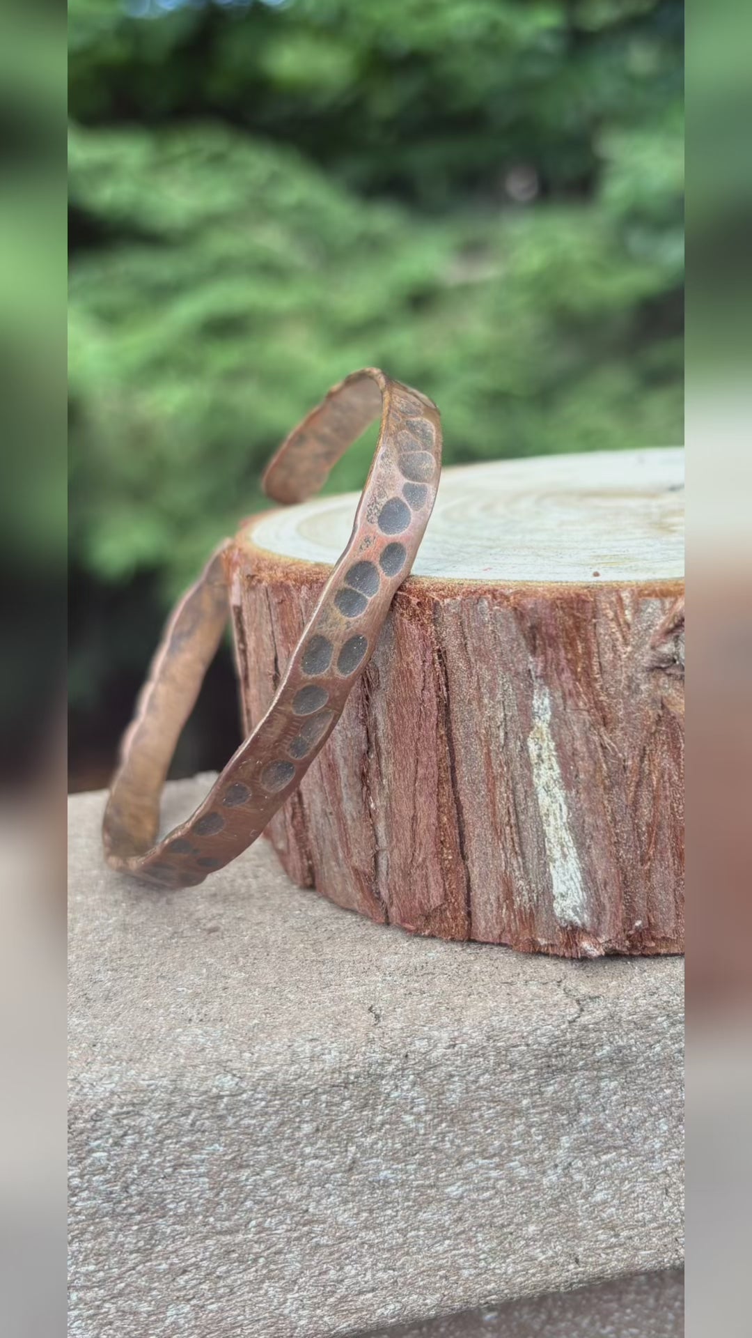 Pure Copper Bracelets. Handcrafted, reiki infused, moon charged